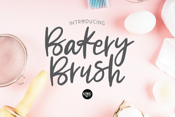Bakery Brush: A Bouncy Handwritten Font for Web Design