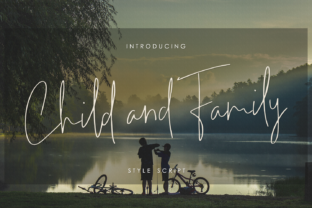 Child and Family: A Charming Font for Engaging Campaigns