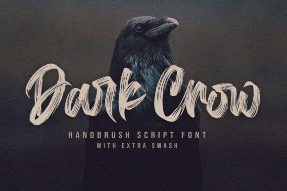 Dark Crow: A Handwritten Font for Elegant Editorial Design