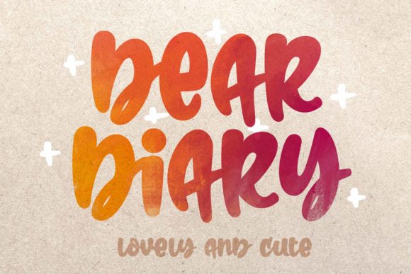 Dear Diary: A Charming Handwritten Font for Crafters