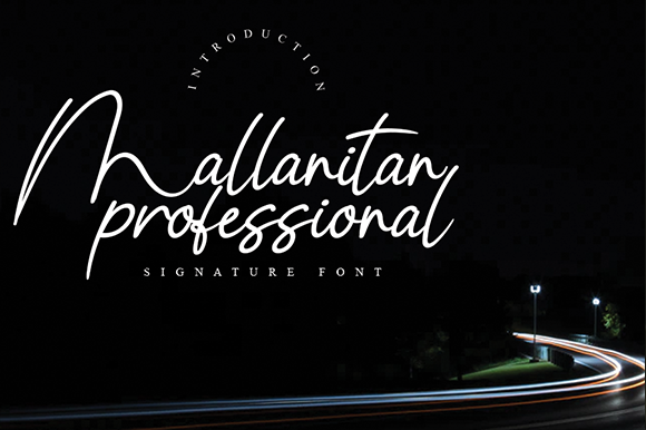 Discover Mallanitan: A Handwritten Font for Web Design