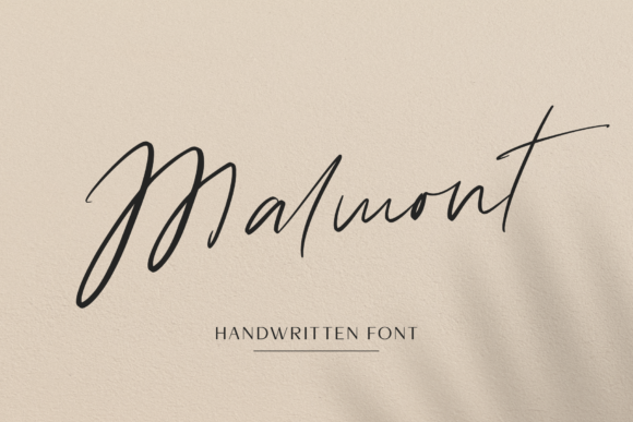 Discover Malmont: A Versatile Handwritten Font for Editorial Design