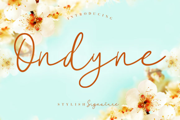Discover Ondyne: A Versatile Handwritten Font for Engaging Campaigns