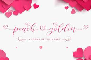 Discover Peach Golden: A Versatile Script Font for Web Design