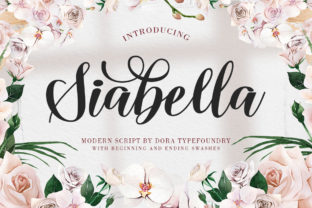 Discover Siabella: A Graceful Handwritten Font for Elegant Publishing
