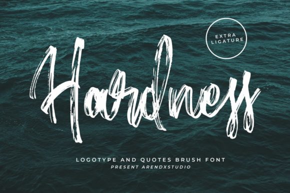 Discover the Elegance of Hardness: A Handwritten Font for Editorial Design