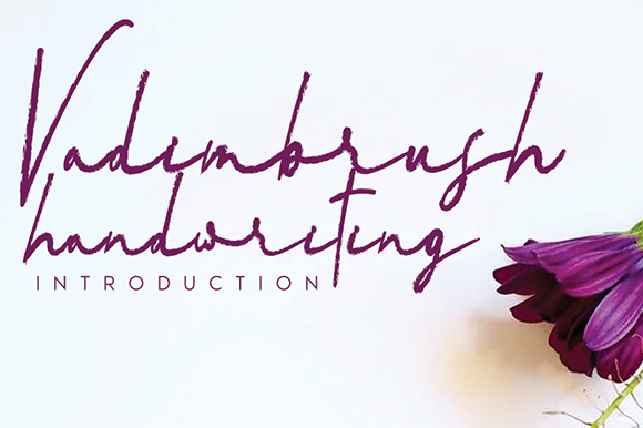 Discover Vadimbrush Handwriting for Your Next Branding Project