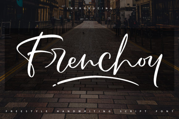 Elevate Your Editorial Design with Frenchoy Font