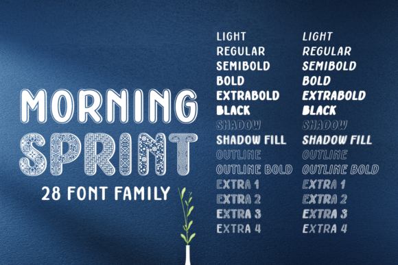 Elevate Your Handmade Creations with Morning Sprint Font