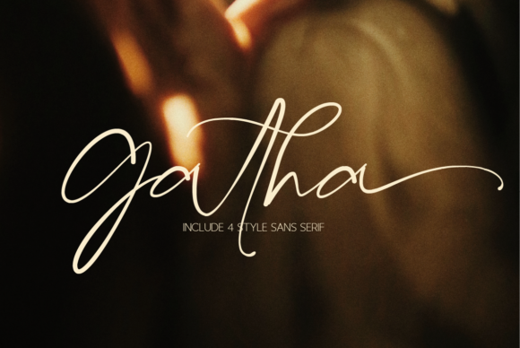 Enhance Your Brand with Gatha Duo Font