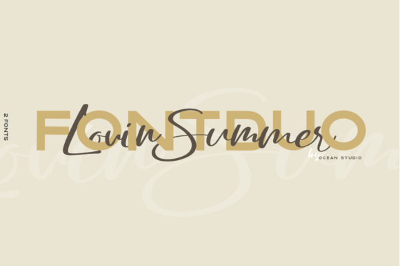 Enhance Your Brand with Lovin Summer Font