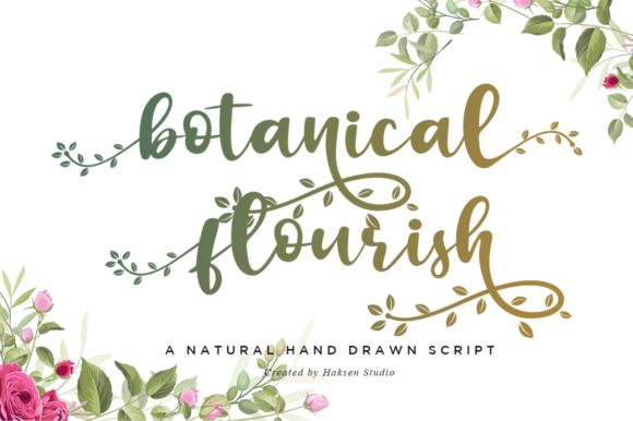 Enhance Your Campaigns with Botanical Flourish Font