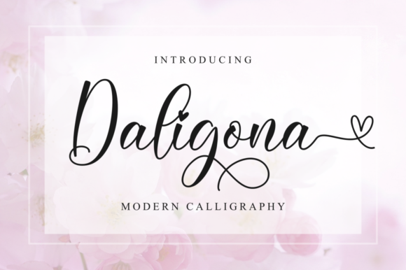 Enhance Your Campaigns with Daligona: A Modern Calligraphy Font