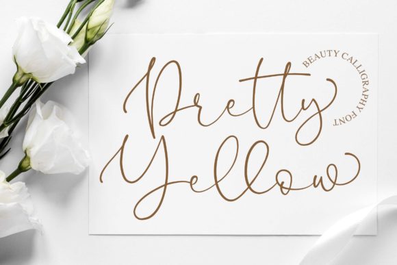 Enhance Your Web Design with Pretty Yellow Font