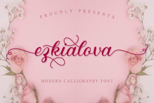 Ezkialova: A Handwritten Font for Elegant Branding