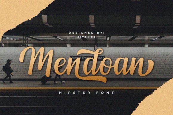Mendoan: A Script Amp Font for Elegant Design