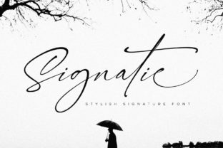 Signatie: A Stylish Handwritten Font for Elegant Campaigns