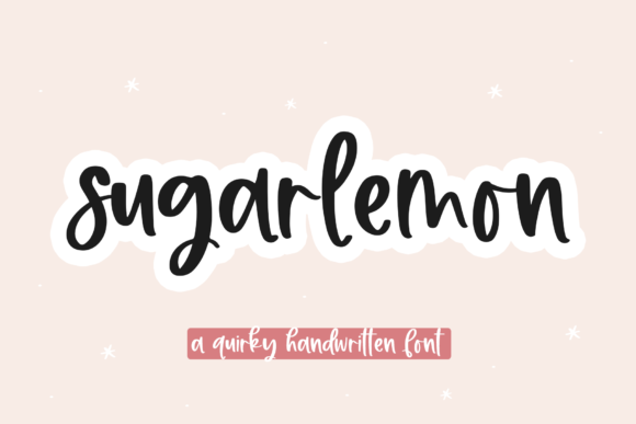 Sugarlemon: A Magical Handwritten Font for Web Design