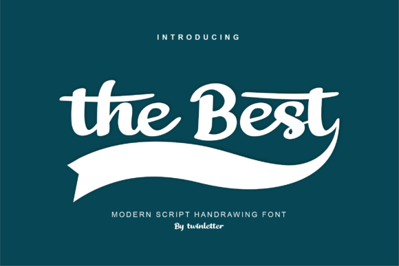 The Best: A Handwritten Font for Crafters and Creators