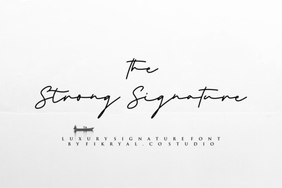 The Strong Signature: A Premium Font for Elegant Branding