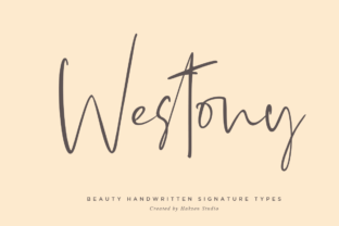 Westony: The Perfect Script Font for Business Branding