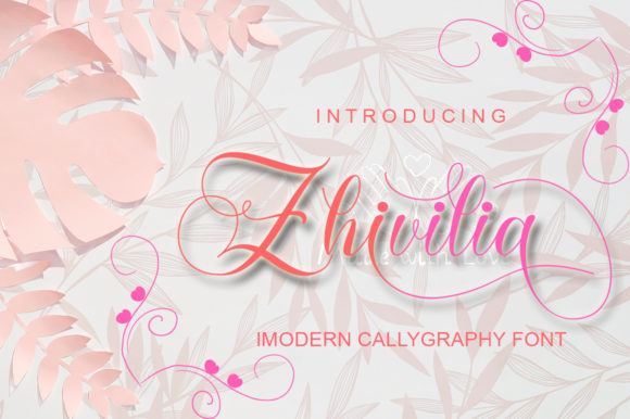 Zhivilia: A Handwritten Font for Elegant Web Design